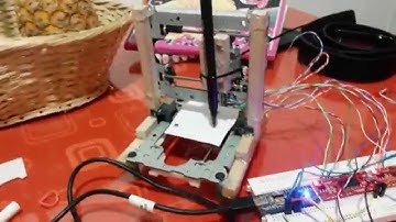 mini Cnc router milling arduino easydriver stepper DIY