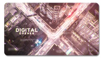 Digital Parallax Opener | Slideshow | After Effects Template