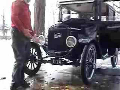 How to Start a "Model T" Ford