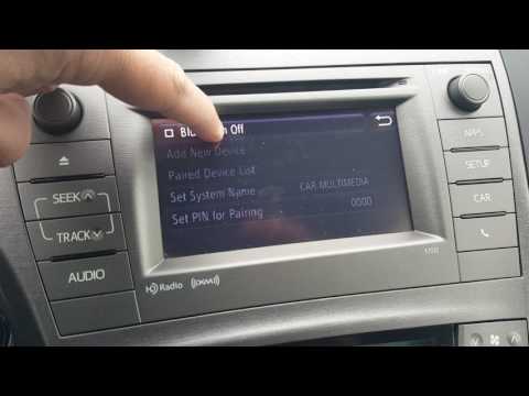 Toyota Prius Bluetooth Fail