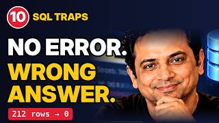 10 SQL Traps That Will Break Your Query (No Errors. Just Wrong Answers.)