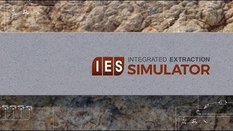 CRC ORE - Integrated Extraction Simulator