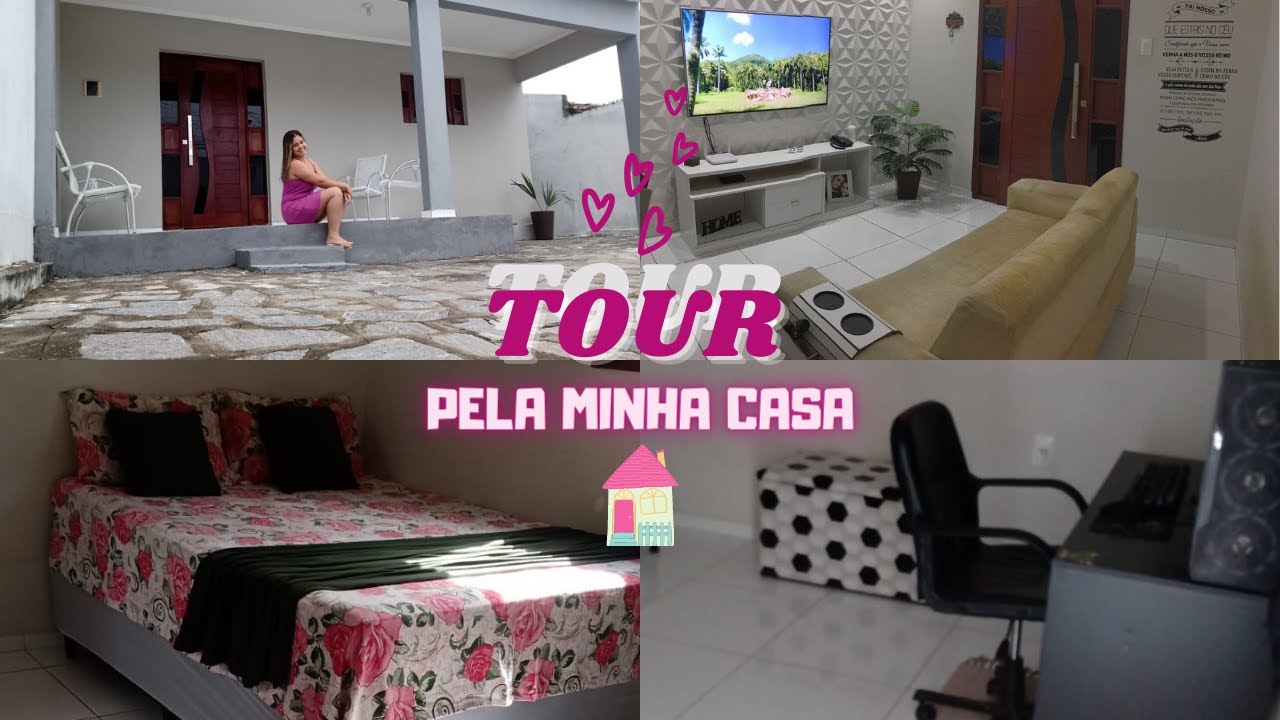 TOUR PELA MINHA CASA - YouTube