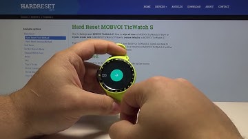 How to Change Date in MOBVOI TicWatch S - Time Settings