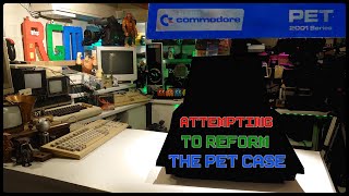 Commodore PET 2001 Part 2 Of That crushed commodore PET Reforming The Case