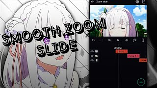 Tutorial Smooth Zoom Slide Alight Motion || Amv Raw/Daddy style