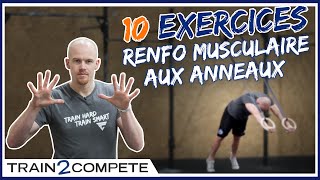 Comment se MUSCLER avec des ANNEAUX : 10 EXERCICES pour tout le corps ! || Avec @ Level Addict