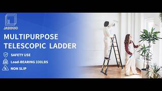 Amazon Ladder sale/12.5 FT A-frame Aluminum Extension Ladder