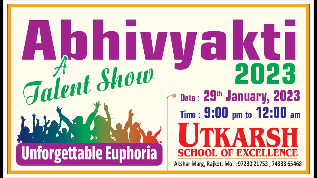 abhivyakti-2023-a-talent-show-unforgettable-euphoria-utkarsh