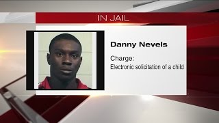 Man arrested for solicitation of a child