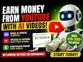 How To Earn Money From YouTube Using AI Videos in 2026 (Beginner Guide) | Earn Money From YouTube
