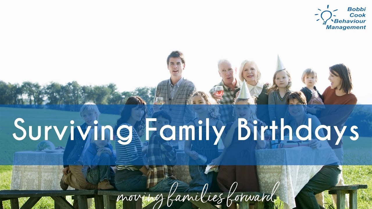 Bobbi's Tip of the Week: Surviving Family BirthdaysHow do you survive family birthdays?One of the