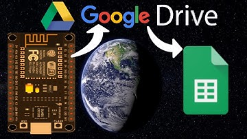 how to send data from esp8266 to googles drive