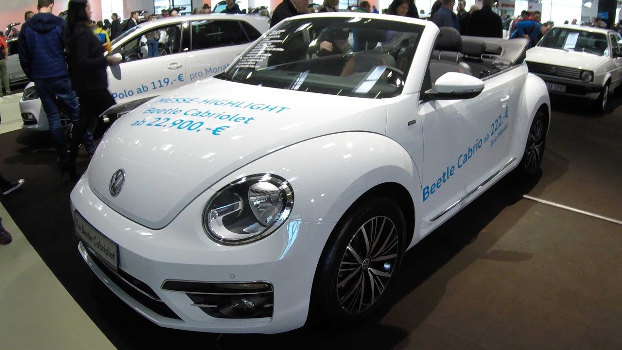 Vw Beetle Cabriolet Allstar Facelift 2017 Pure White Colour Vw Beetle Cabriolet Allstar Facelift 2017 Pure White Colour Walkaround And Interior