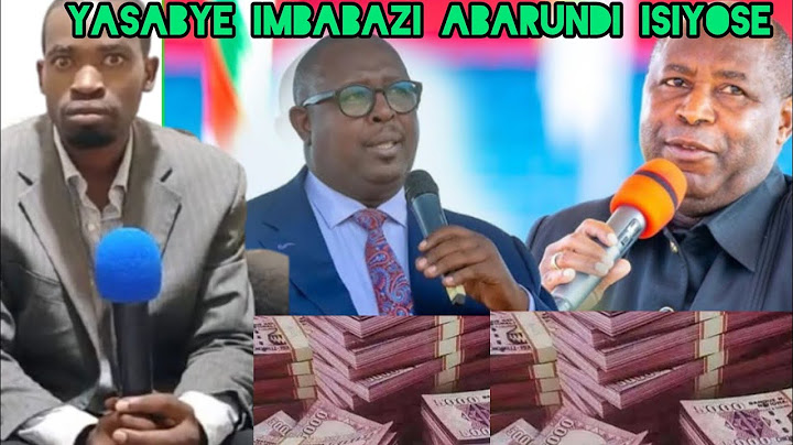 prophets martin Le Imuhemba fw million 3 NGO AHANURIRE ABARUNDI sorry nabandi
