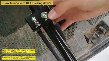 Agricultural sprayer drone 4G network RTK operation