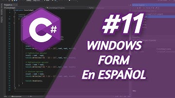 Undécima clase de programación C# en español Windows Form