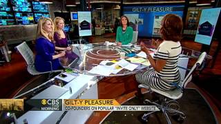 Cbs This Morning - Gilt Groupe Co-Founders On Company, New Memoir