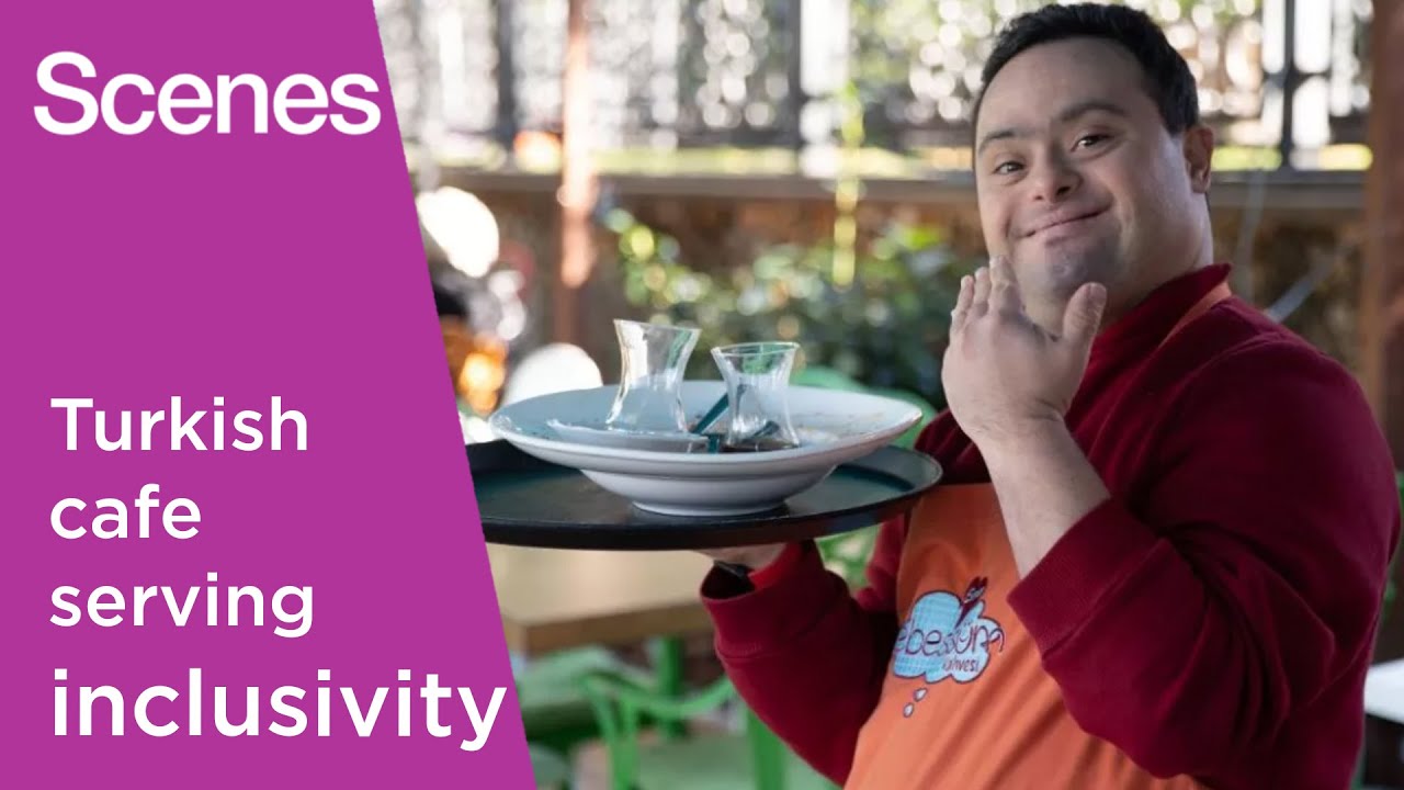 Watch: Turkish café serves cakes, coffee and workplace inclusivity | Scenes