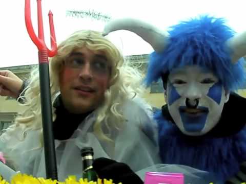 Faschingszug Munchen 2010 Der Damischen Ritter Youtube