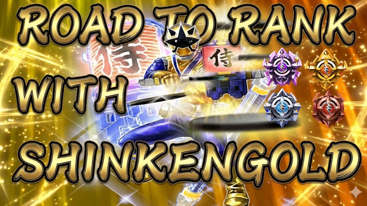 Power Rangers Legacy Wars: Путь к рангу с золотом Шинкена