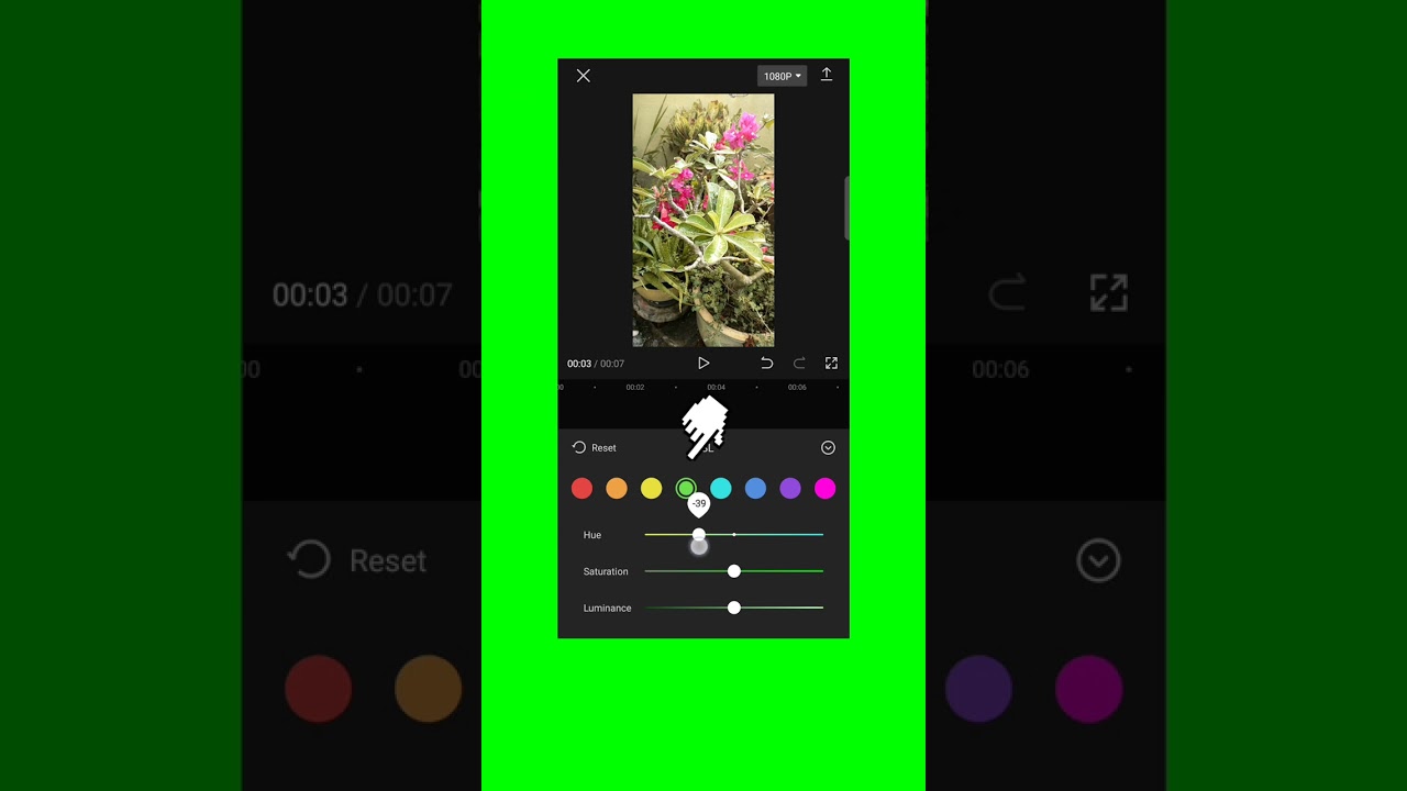 Tutorial HSL by capcut
