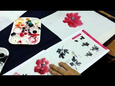 蒲种慈济水墨画-赖忠祥老师-牡丹2 (15/10)