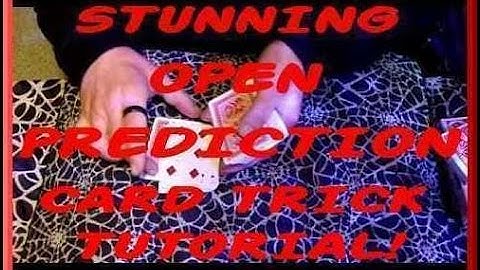 MIND-BLOWING Ed Marlo Card Trick!🃏OPEN PREDICTION TUTORIAL + WIN FREE Bicycle Decks!!!
