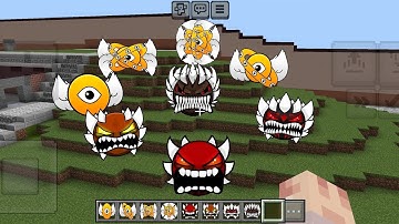 Gd Lobotomy faces [Fanmade] Nextbots | Minecraft PE ADDON