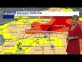 Much needed rain across the Carolinas, a drier pattern for the weekend