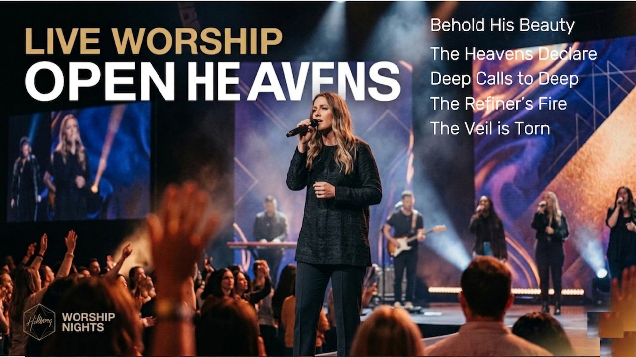 LIVE WORSHIP: Open Heavens — An Intimate Encounter - YouTube