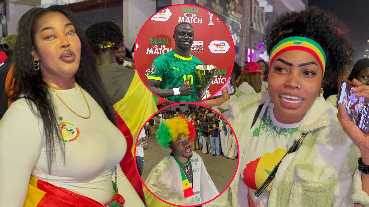 En Direct chez Sadio Mané, Ambiance de Ya Awa Rasoul et Bébé Eva  mario Apre le victoire du Sénégal
