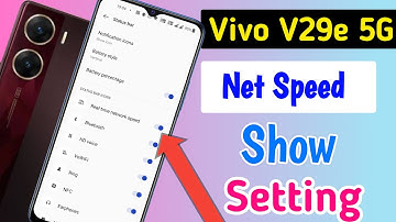 Vivo V29e 5g net speed show/Vivo V29e 5g me net speed kaise dekhe/network speed setting