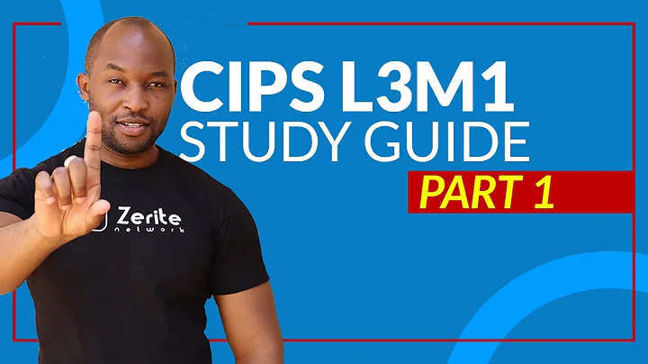 CIPS L3M1 procurement and supply environments Study guide part 1