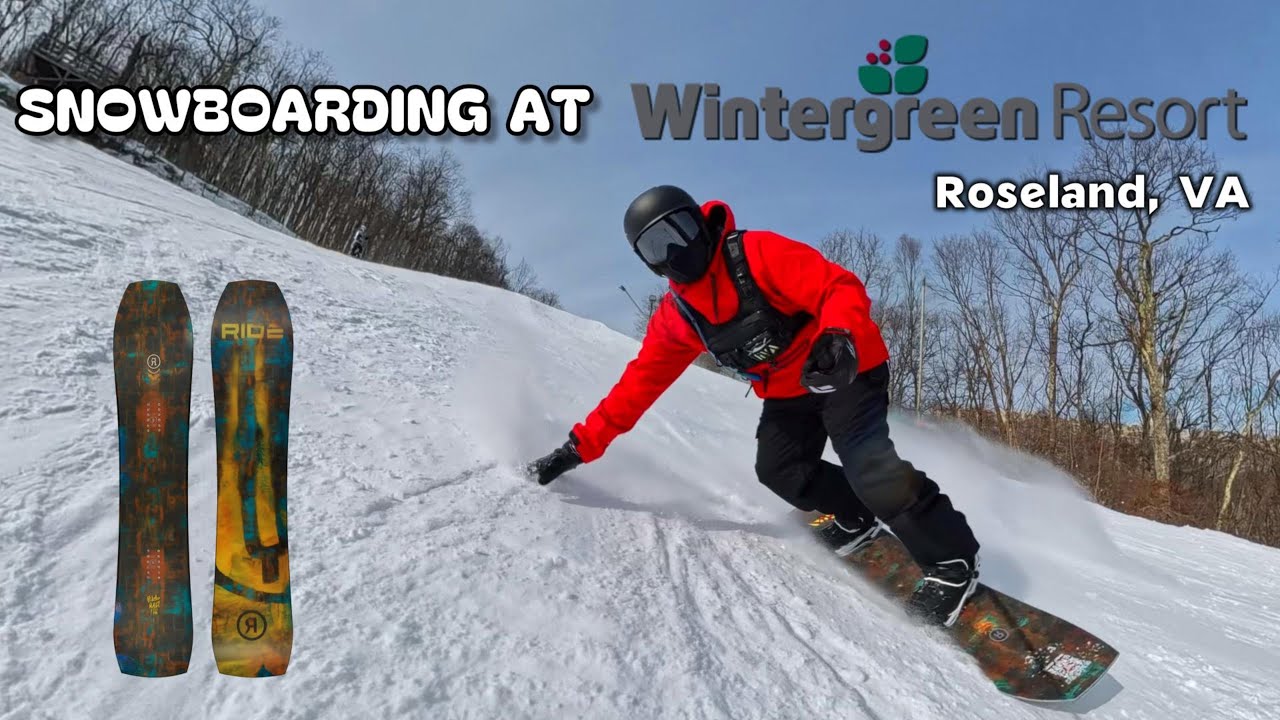 Snowboarding at Wintergreen Resort (30 JAN 2026)