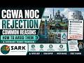 CGWA NOC Rejection Reasons | Water Balance, Recharge Plan &amp; Documentation Mistakes