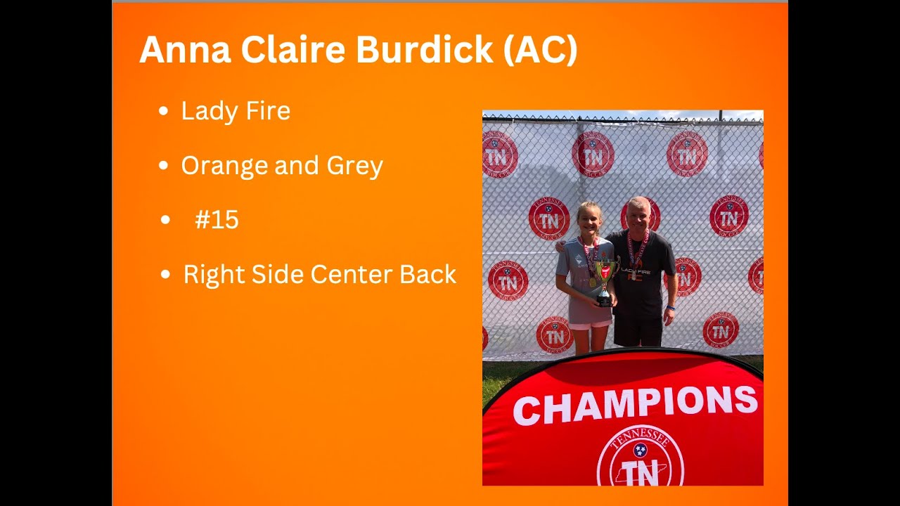 Anna Claire Burdick (Highlight Video 2023) YouTube