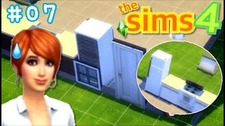 屋根が無い。冷蔵庫の裏も丸見えモチコ邸《The sims4》女性実況 07