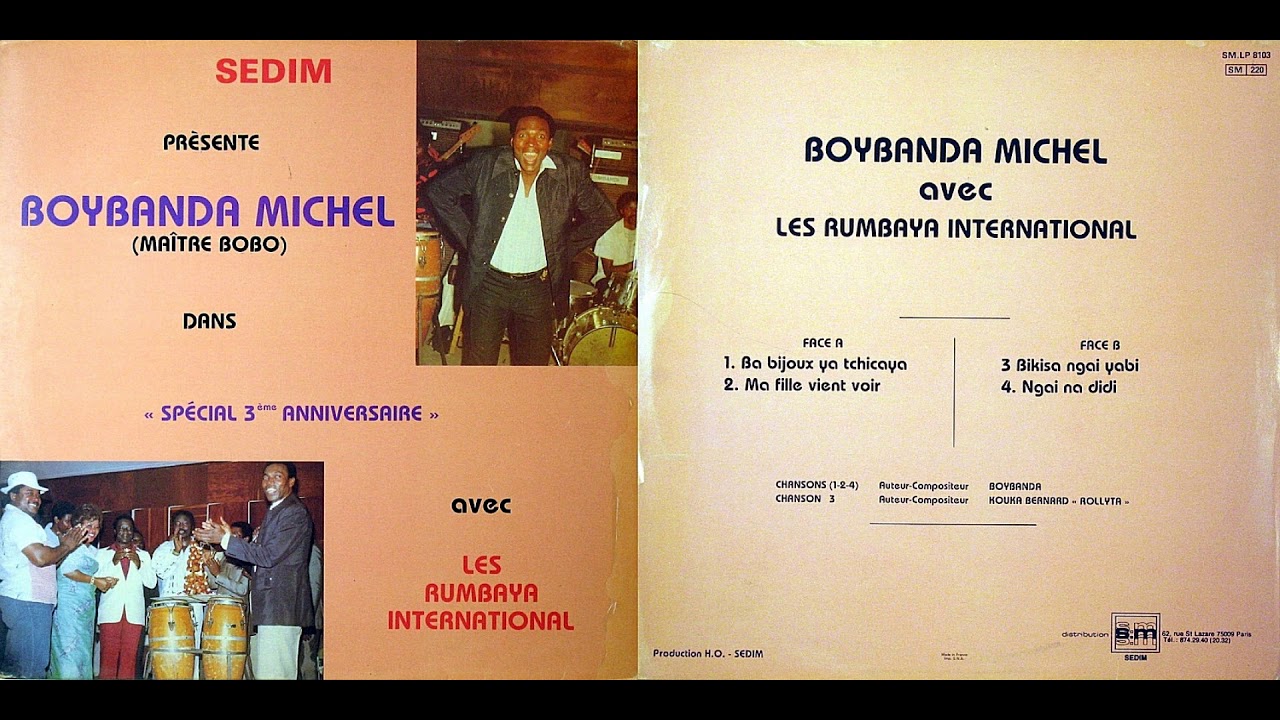 Michel Boyibanda & Les Rumbaya International, "Ba Bijoux Ya Tchicaya"