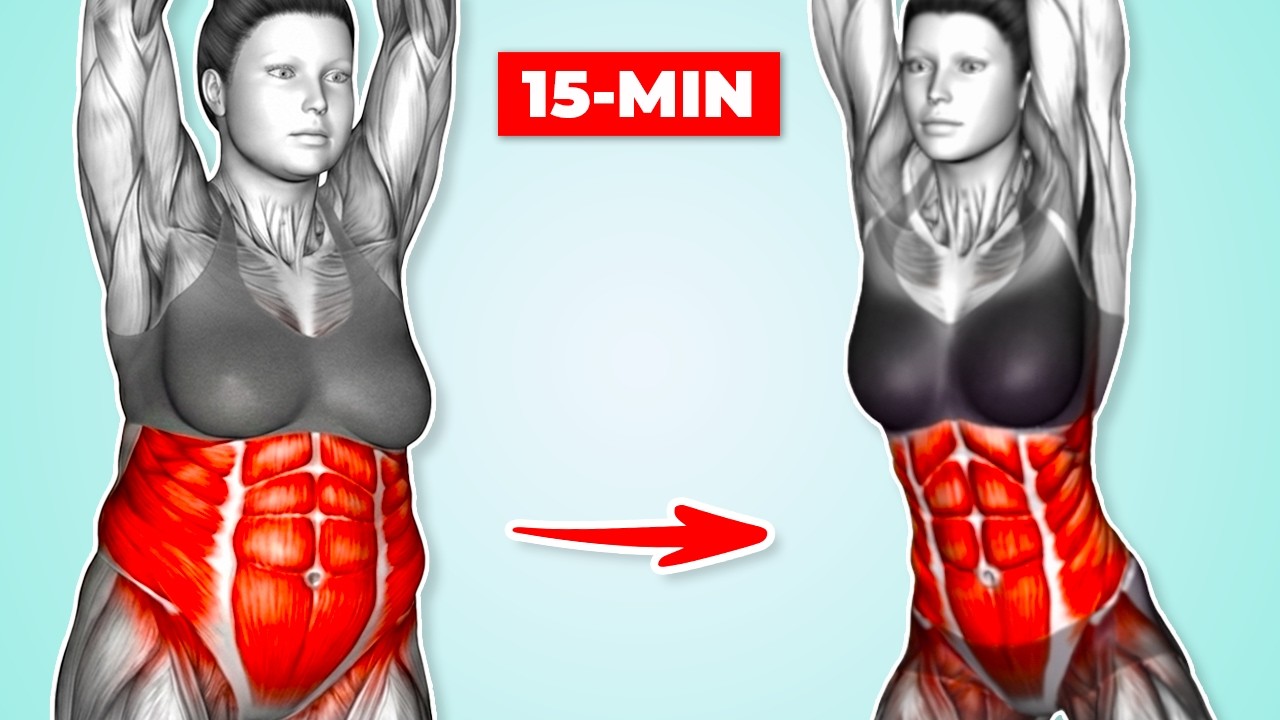 15-минутная низкоударная кардио-тренировка для женщин | Сжигай жир дома 🔥