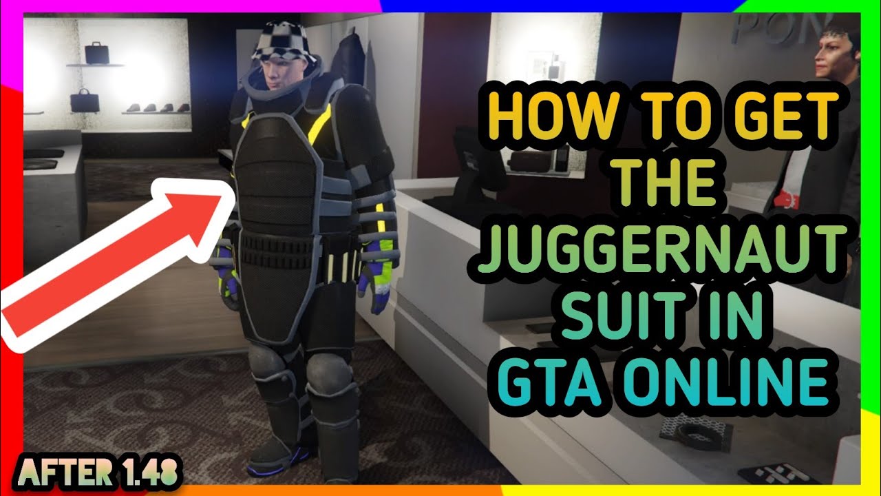 GTA ONLINE // HOW TO GET THE JUGGERNAUT SUIT IN GTA 5 ONLINE // AFTER 1