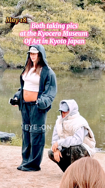Justin and Hailey Bieber vacation  in Kyoto Japan#shortsfeed