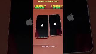 😱 ⚡iPhone 17 Pro Max vs iPhone 17 Pro Real Speed Test |