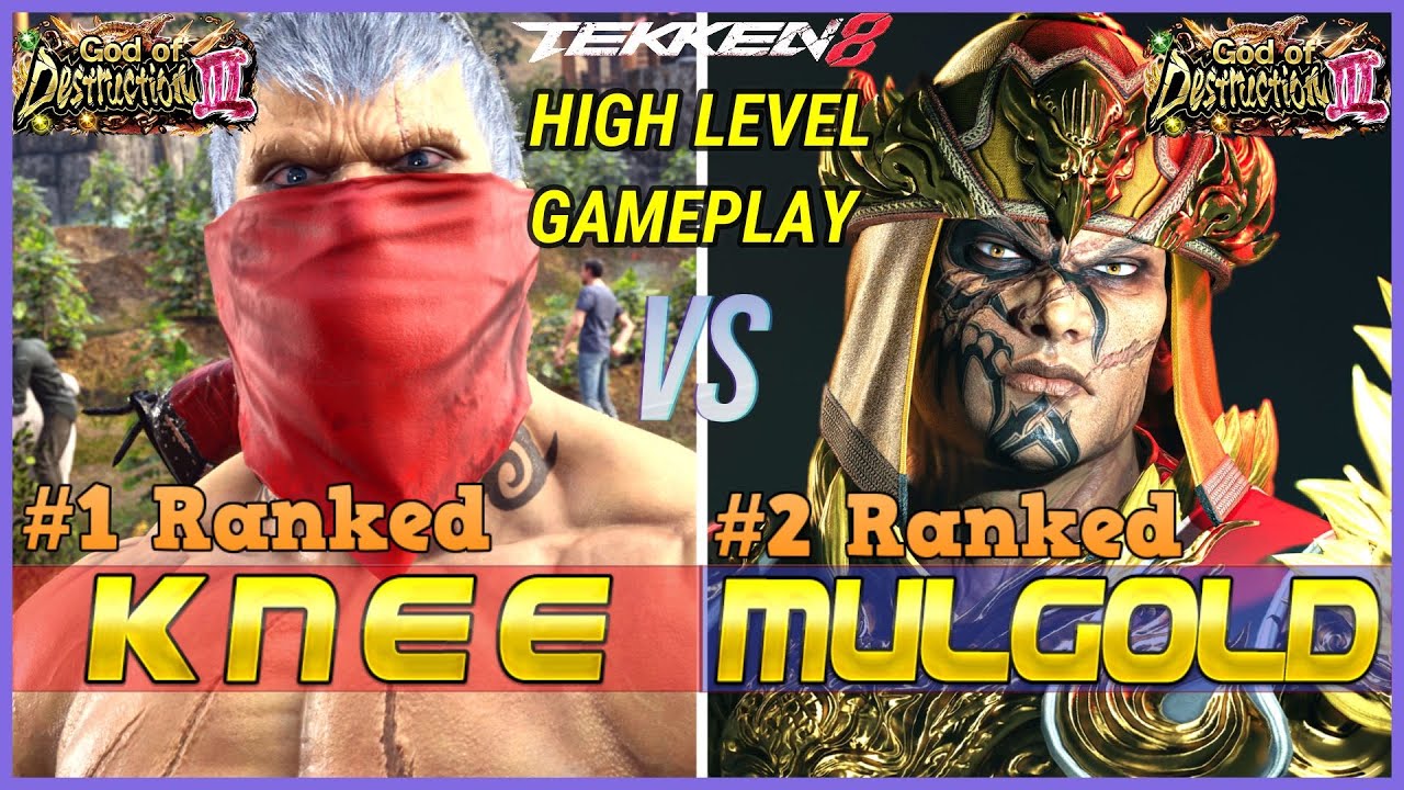 T8 ▰ KNEE (#1 Ranked Bryan) vs MULGOLD (#2 Ranked Fahkumram) ▰ Tekken 8 High Level Gameplay