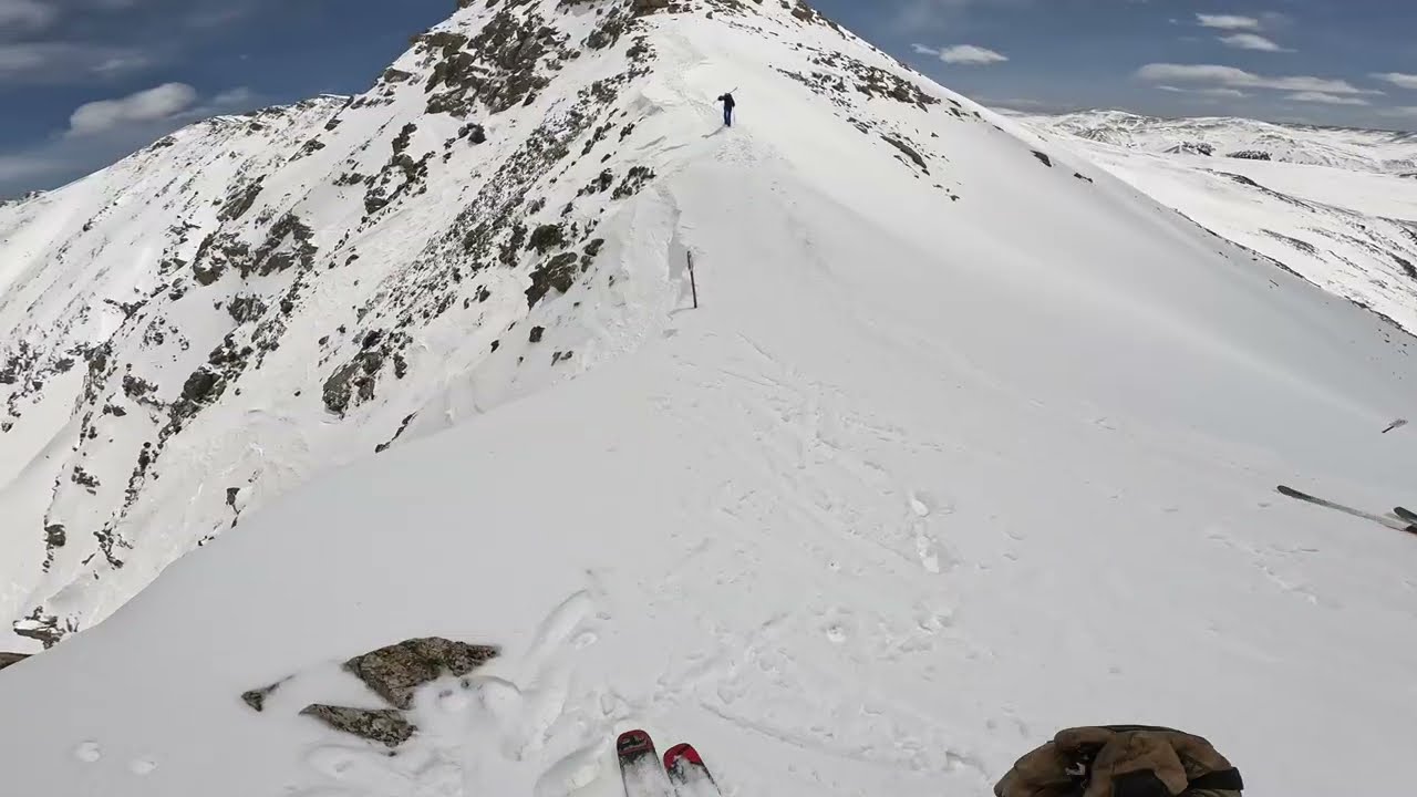 Skiing Arapahoe Basin 