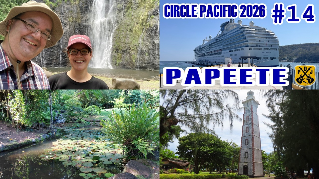 Papeete (Tahiti), French Polynesia - Venus Point, Waterfall, Gardens, Grotto - Circle Pacific Cruise