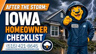 What to Check After a Storm Hits Your House (Des Moines Storm Damage Checklist)