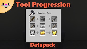 Tool Progression Datapack (1.16+)
