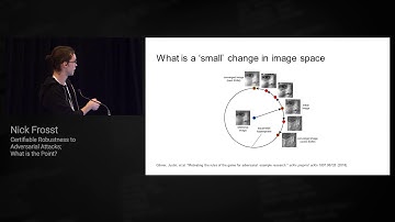Certifiable Robustness to adversarial Attacks; What is the Point? | Nick Frosst