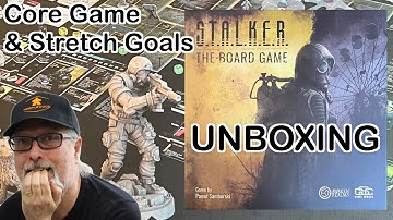 S.T.A.L.K.E.R. | The Board Game | Unboxing the Core Game & stretch goals | Awaken Realms | STALKER